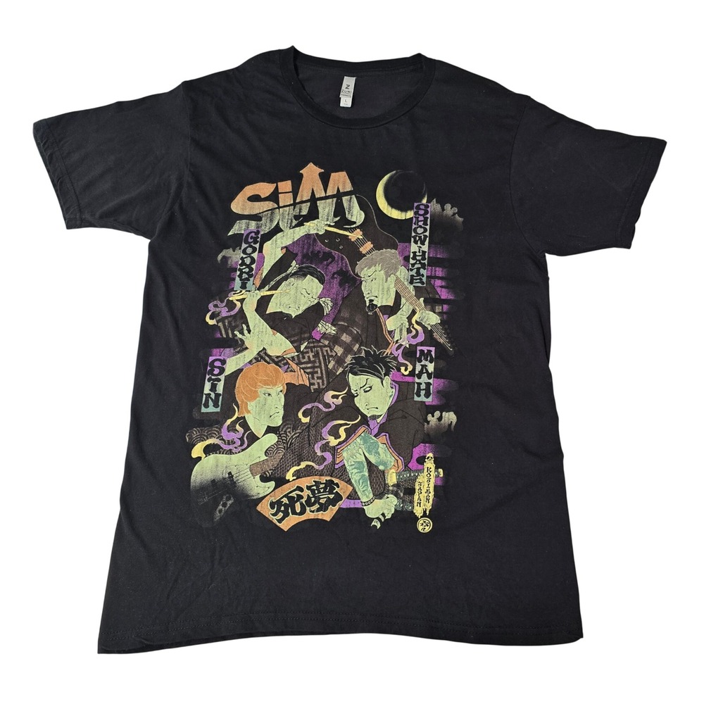 SiM‎ Silence iZ Mine Reggae Punx From Japan USA Tour T-Shirt Metalcore